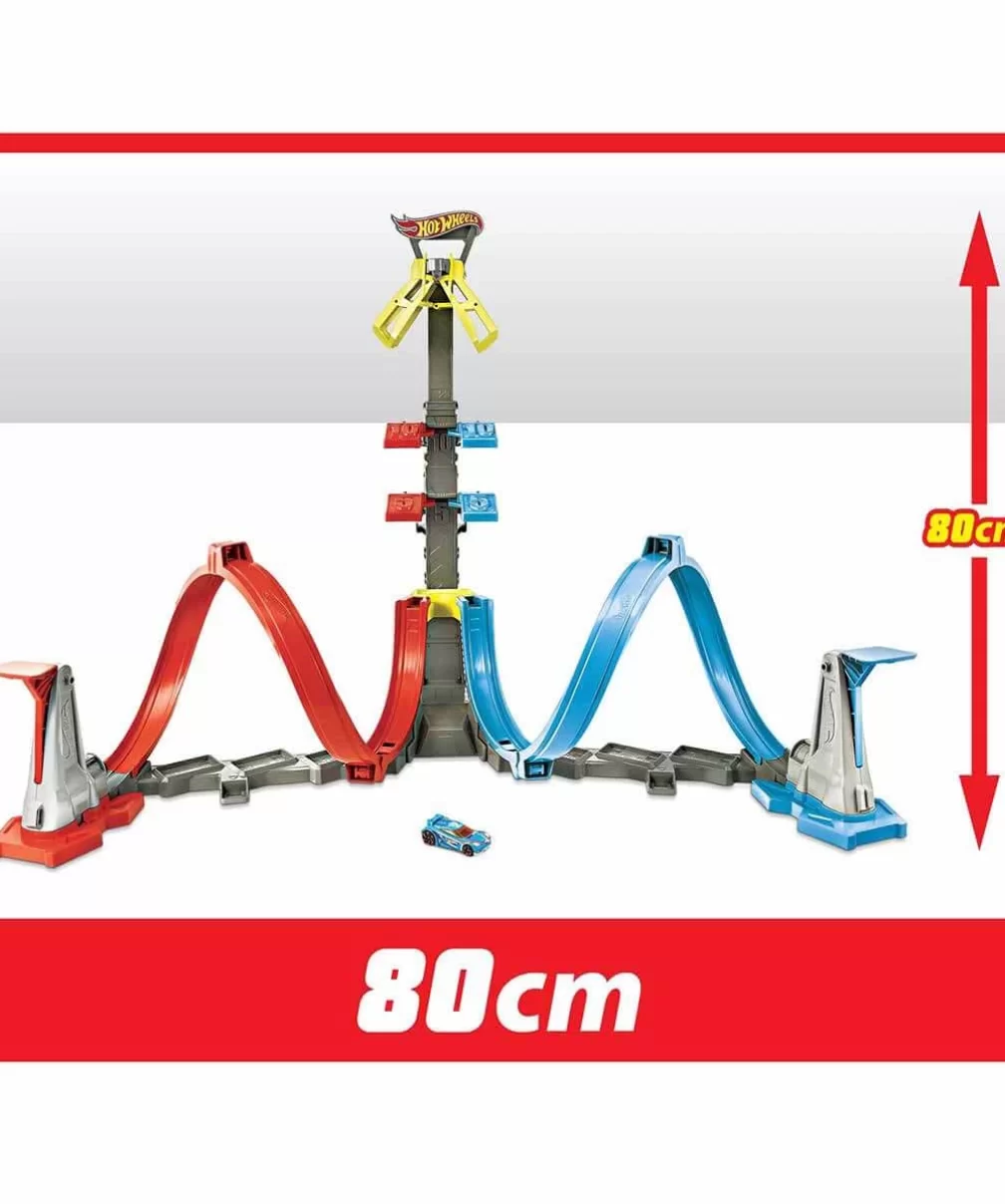 Hot Wheels Dikey Uçuş Heyacanı Yarış Seti GRW39