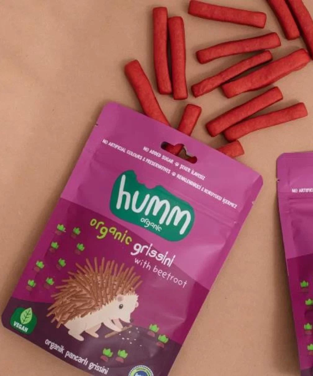 Humm Organik Vegan Pancarlı Grissini 55 Gr