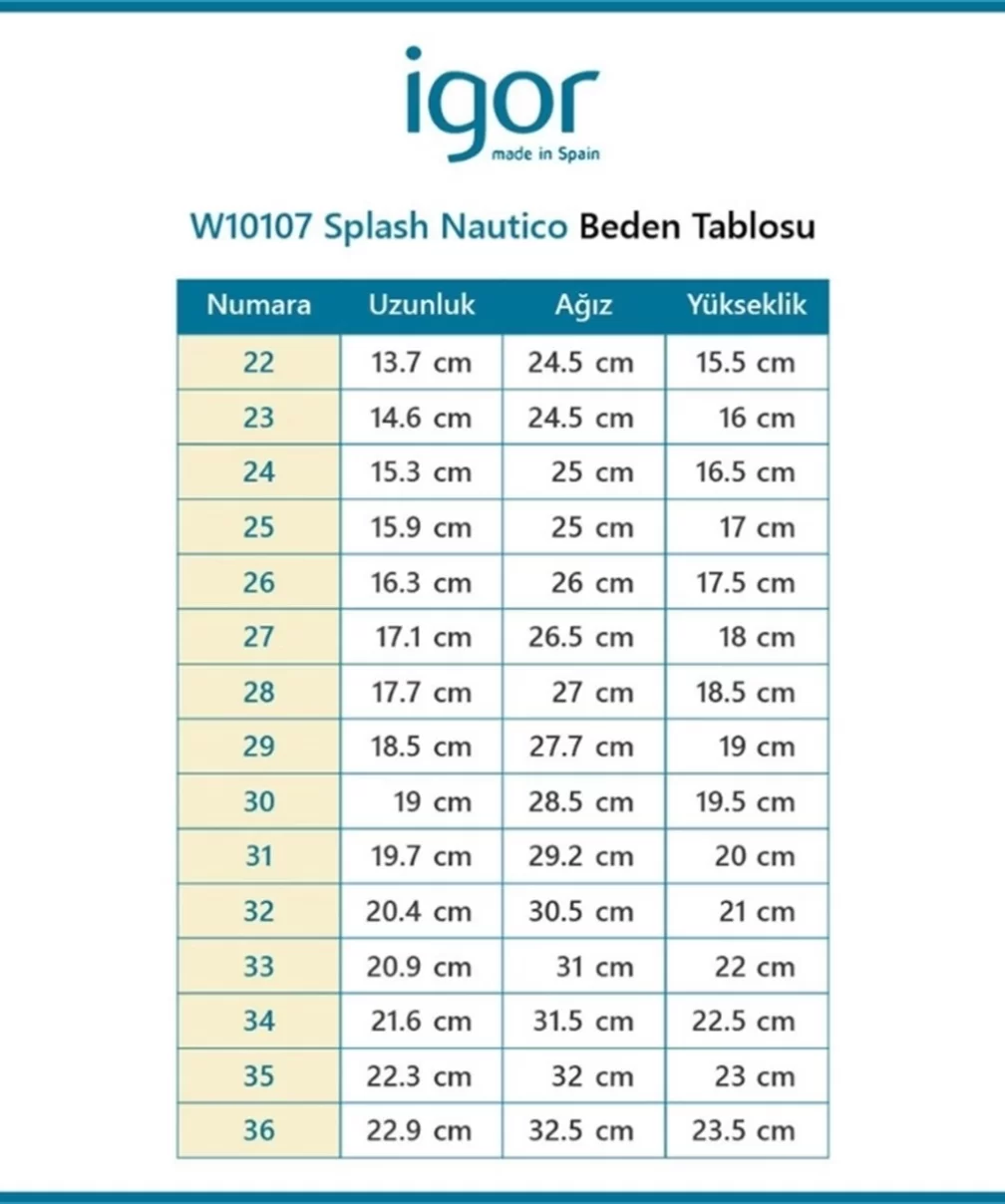 İgor Chufo Cuello Yağmur Çizmesi W10100 Marino