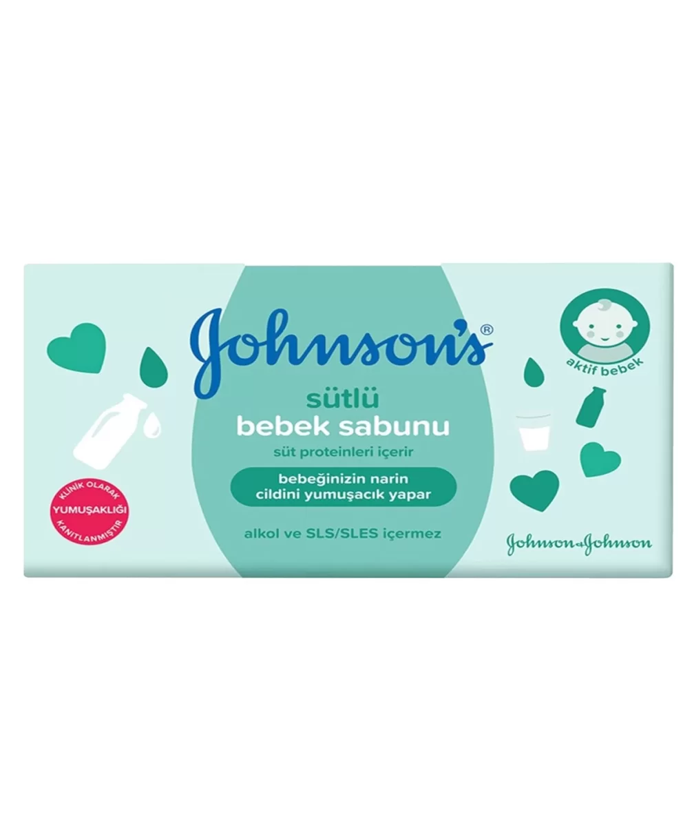 Johnsons Baby Bebek Sabunu 90 Gr Sütlü