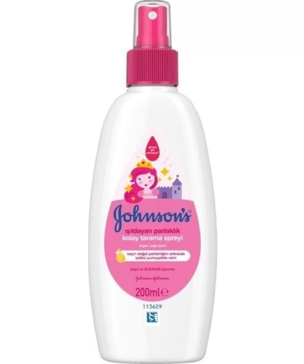 Johnsons Baby Işıldayan Parlaklık Kolay Tarama Spreyi 200ml