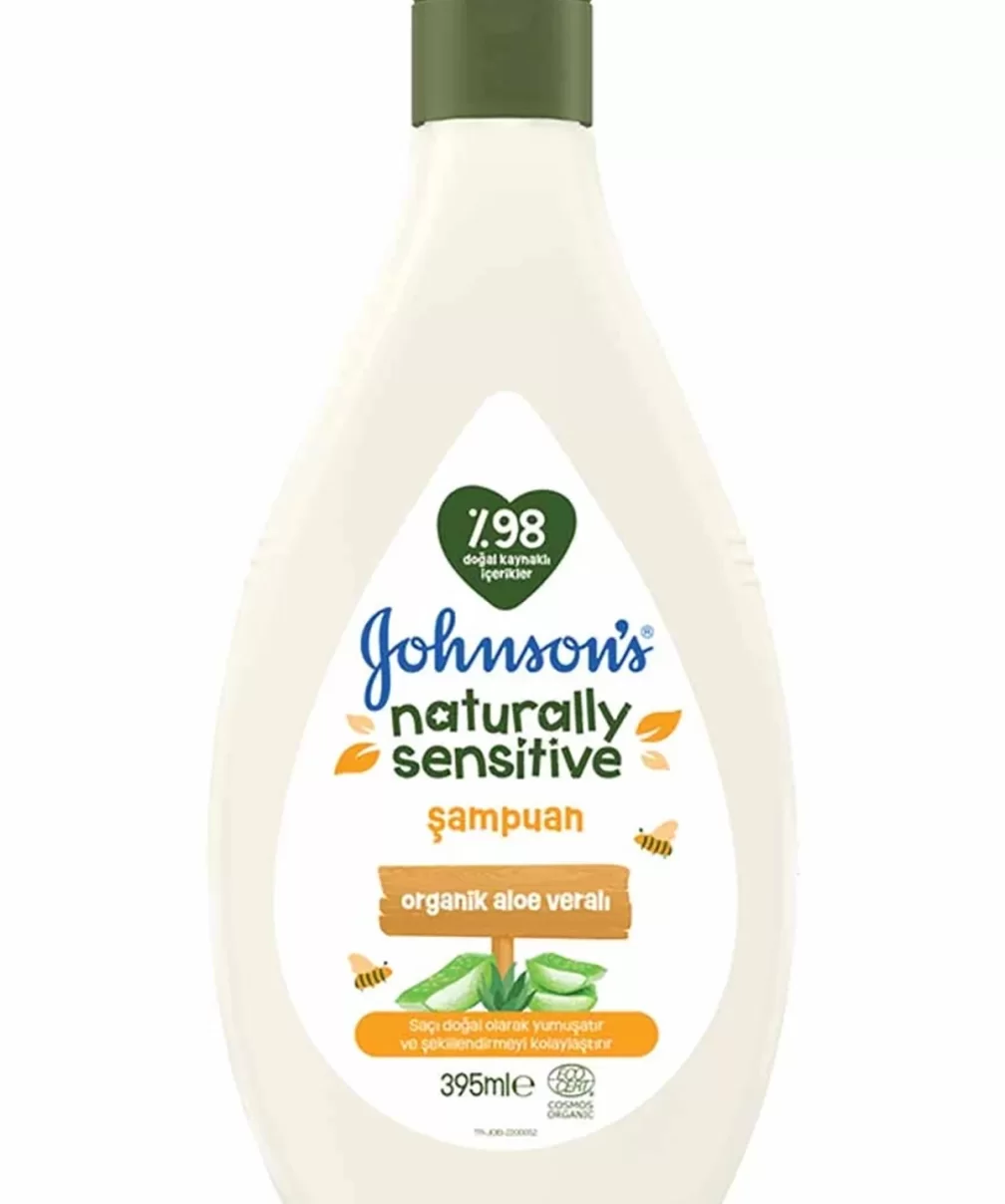 Johnsons Baby Naturally Sensitive Şampuan 395ml