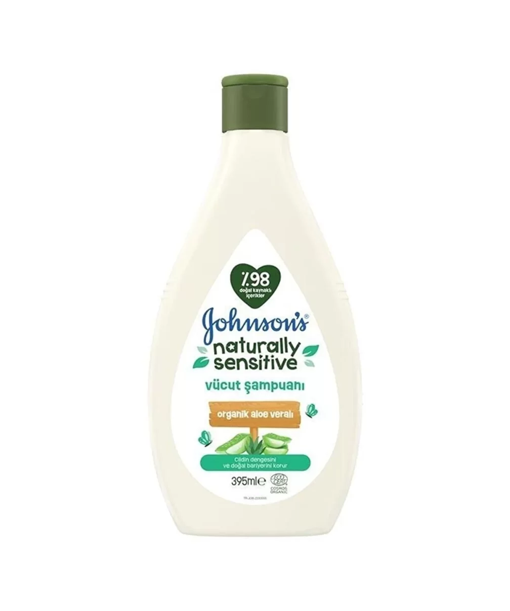 Johnsons Baby Naturally Sensitive Vücut Şampuanı 395ml