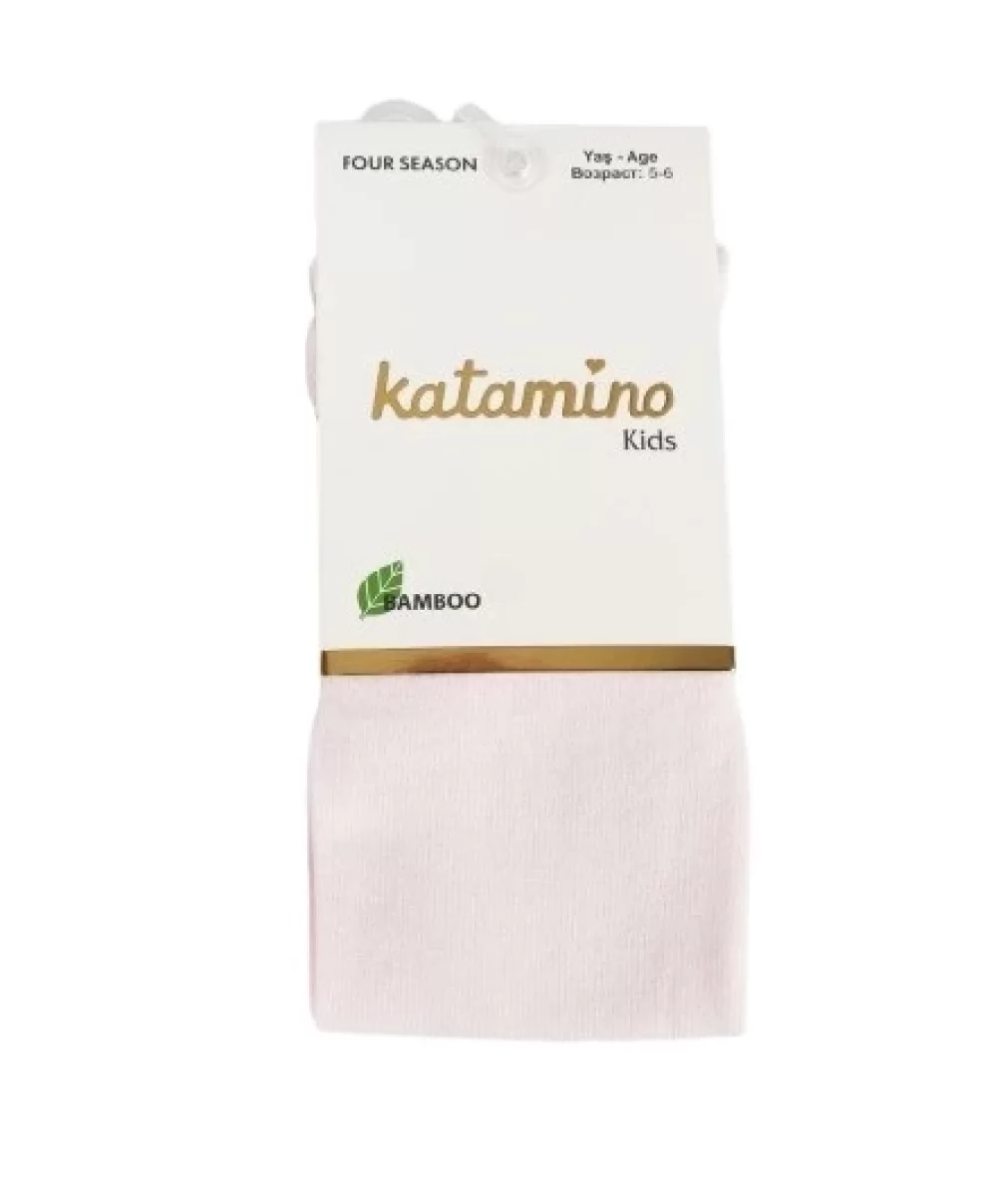 Katamino Mirabel Kız Bambu Külotlu Çorap K30207 Pudra