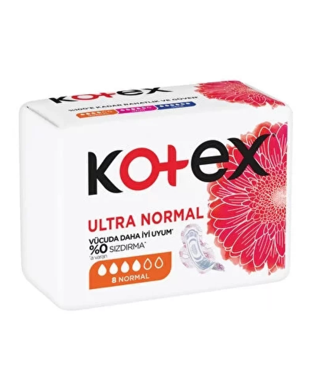 Kotex Ultra Single Normal Ped 8 Adet