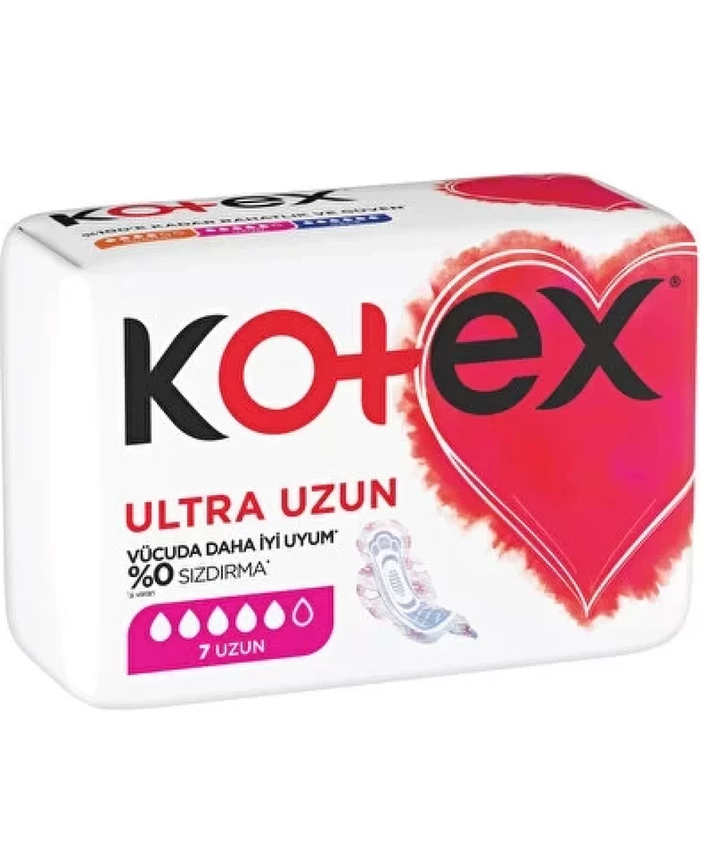 Kotex Ultra Single Uzun Ped 7 Adet