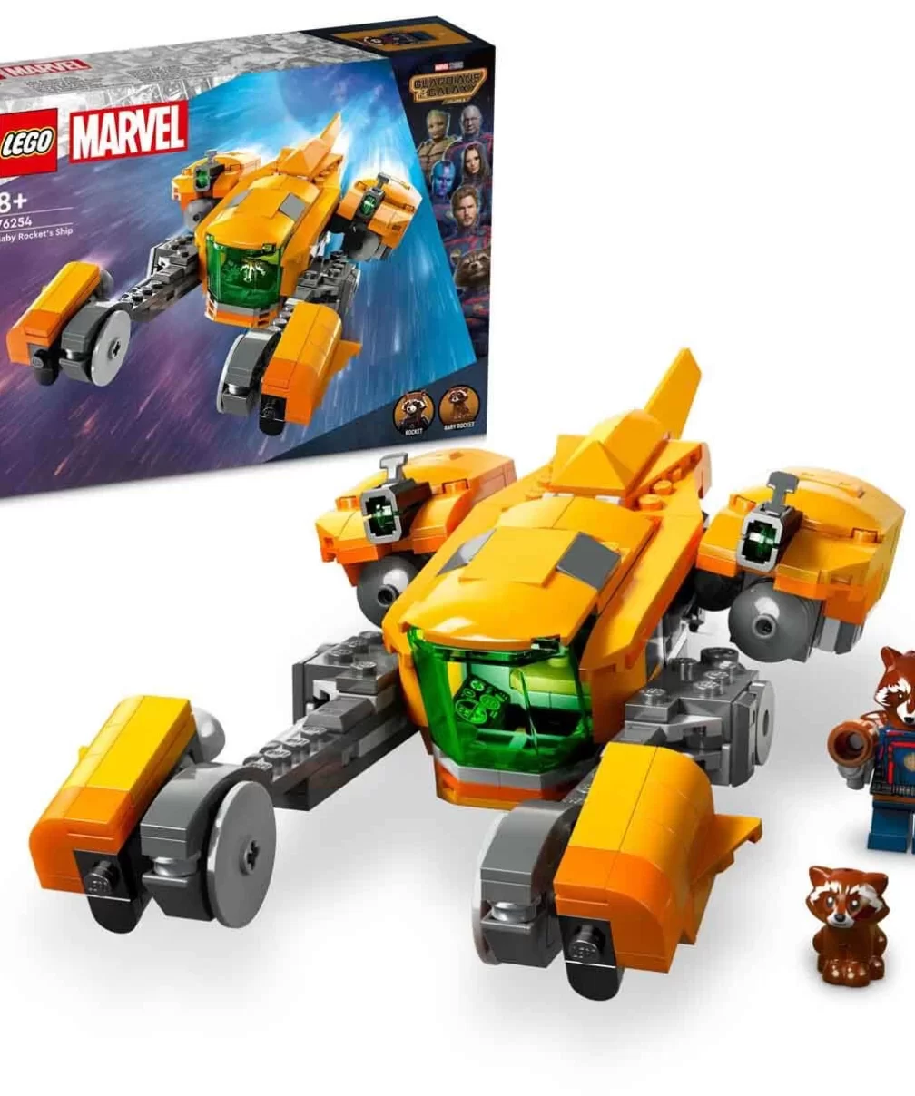 Lego Marvel Bebek Rocket Gemisi 76254