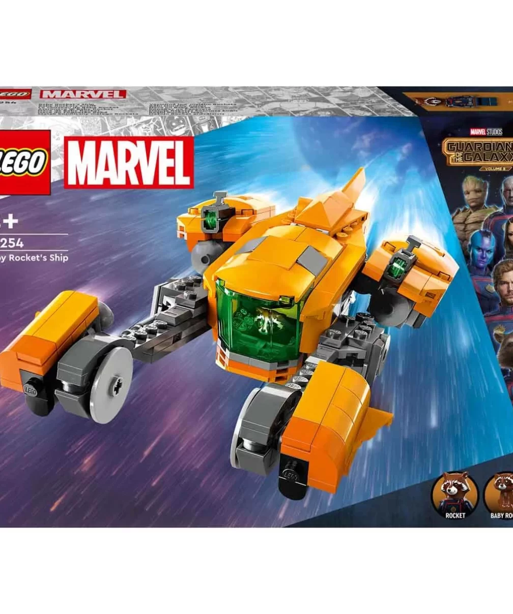 Lego Marvel Bebek Rocket Gemisi 76254