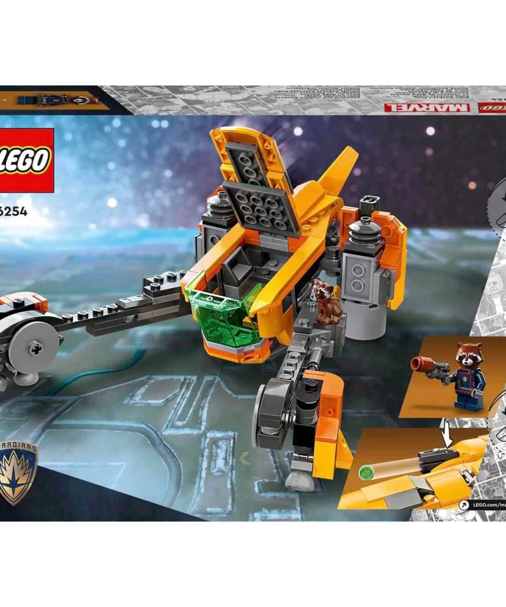 Lego Marvel Bebek Rocket Gemisi 76254