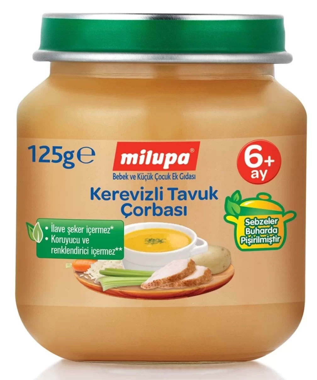 Milupa Kerevizli Tavuk Çorbası 125 Gr