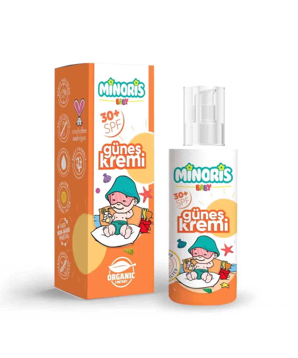 Minoris Baby Organik Güneş Koruyucu Sprey Krem 30 SPF 150ml