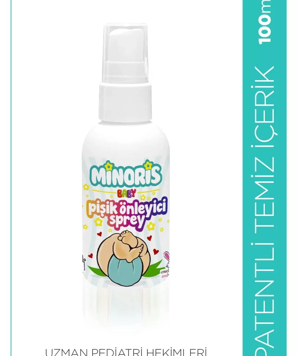 Minoris Baby Organik Pişik Önleyici Sprey 100ml