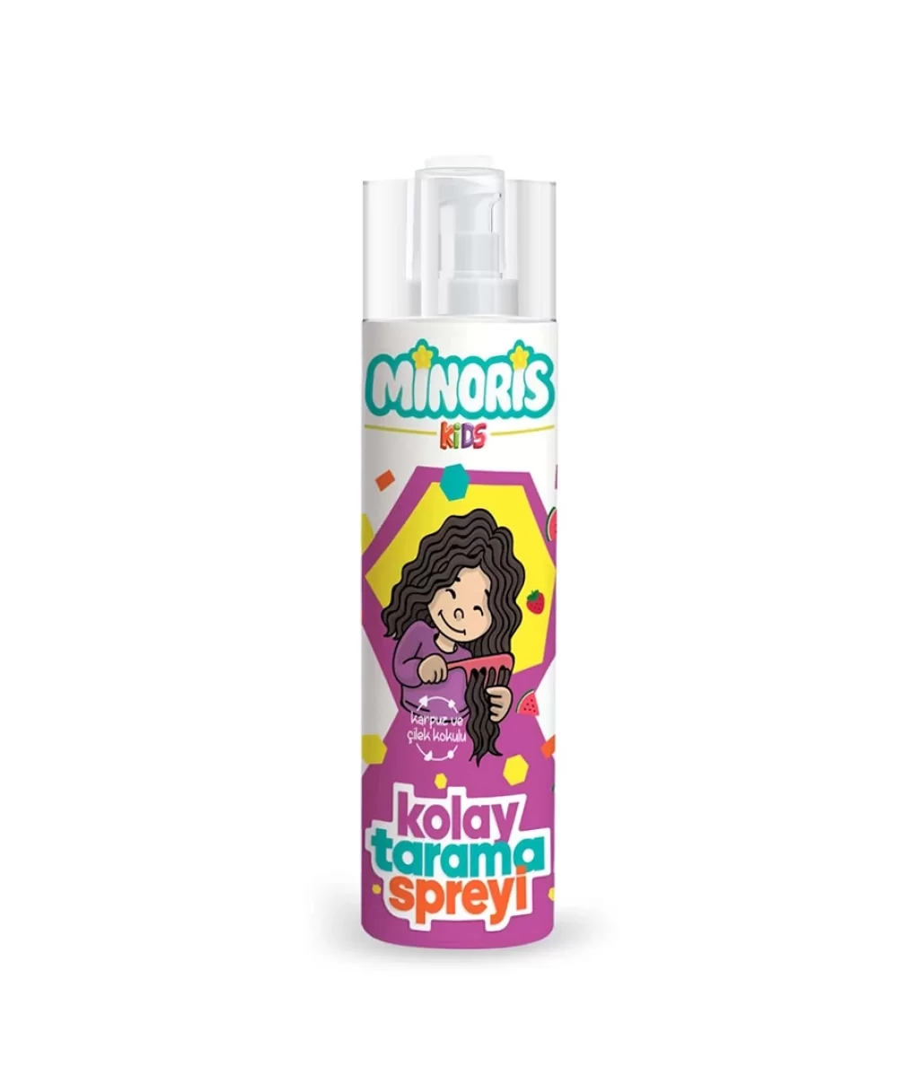 Minoris Kids Organik Kolay Tarama Saç Spreyi 200ml