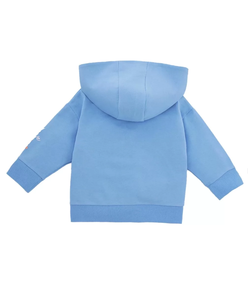 Minycenter Erkek Bebek Sweatshirt 24E008 Mavi