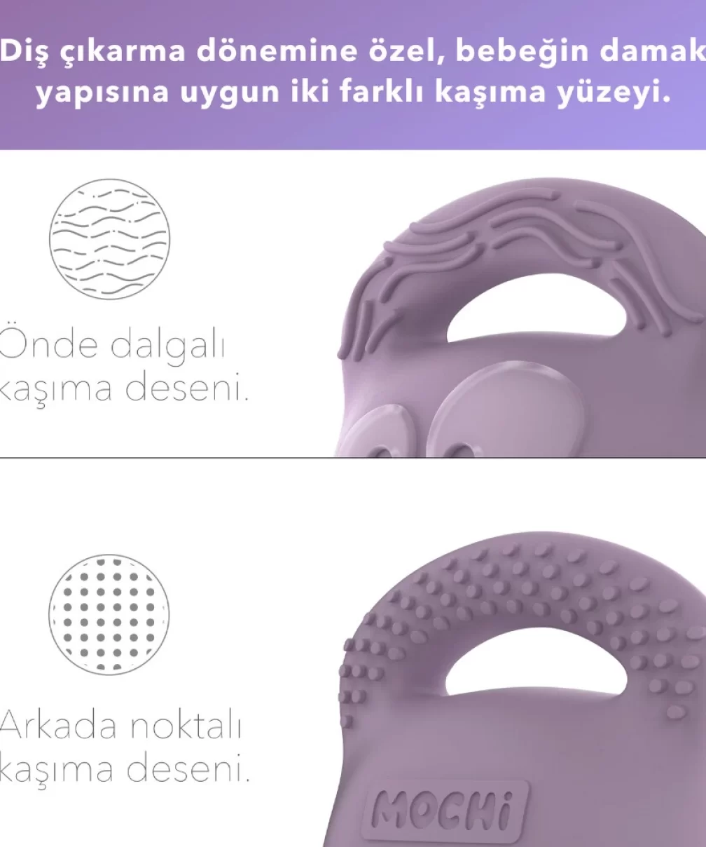 Mochi Diş Kaşıyıcı Lila