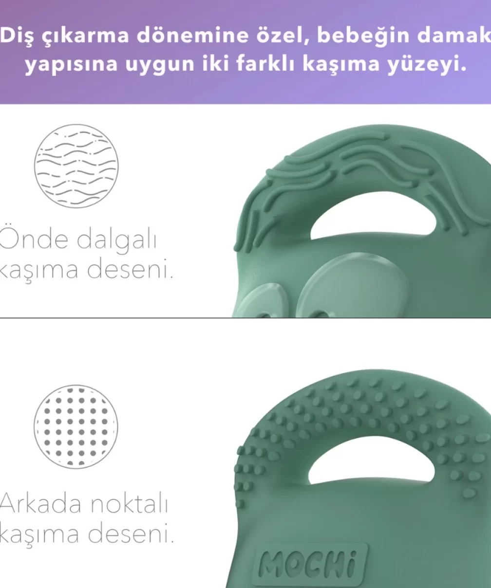 Mochi Diş Kaşıyıcı Yeşil