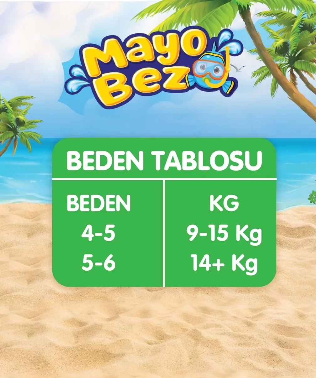 Molfix Mayo Bez 4-5 Beden 9-15 Kg 11 Adet