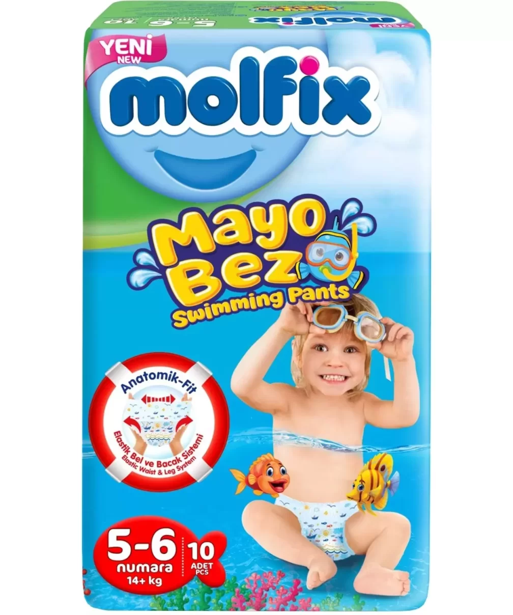 Molfix Mayo Bez 5-6 Beden 14+ Kg 10 Adet