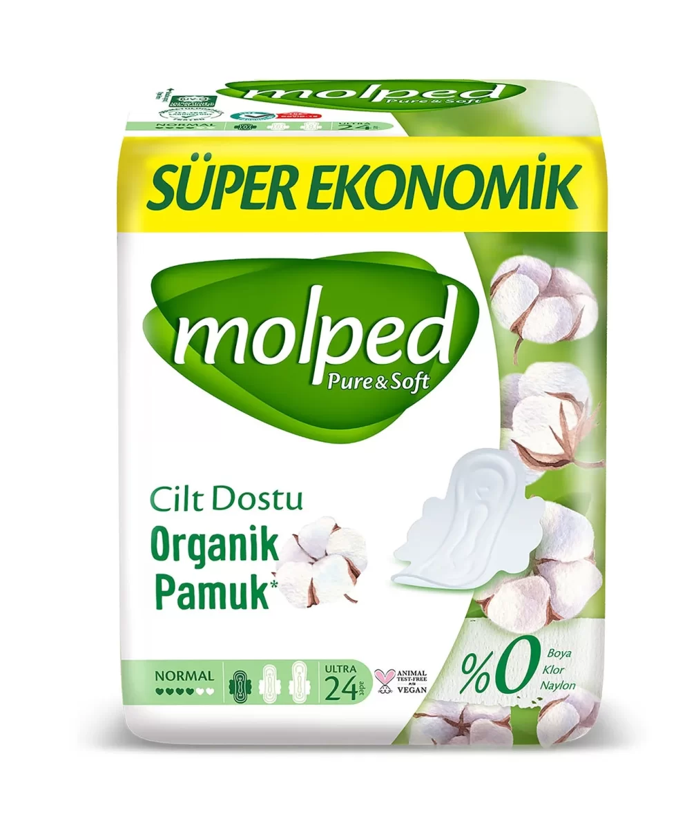 Molped Pure&Soft Normal Ped Süper Eko 24 Adet