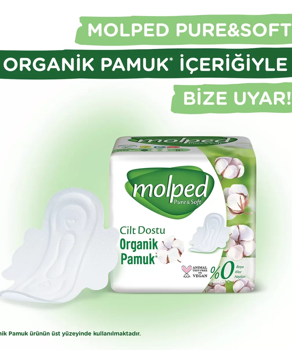 Molped Pure&Soft Normal Ped Süper Eko 24 Adet