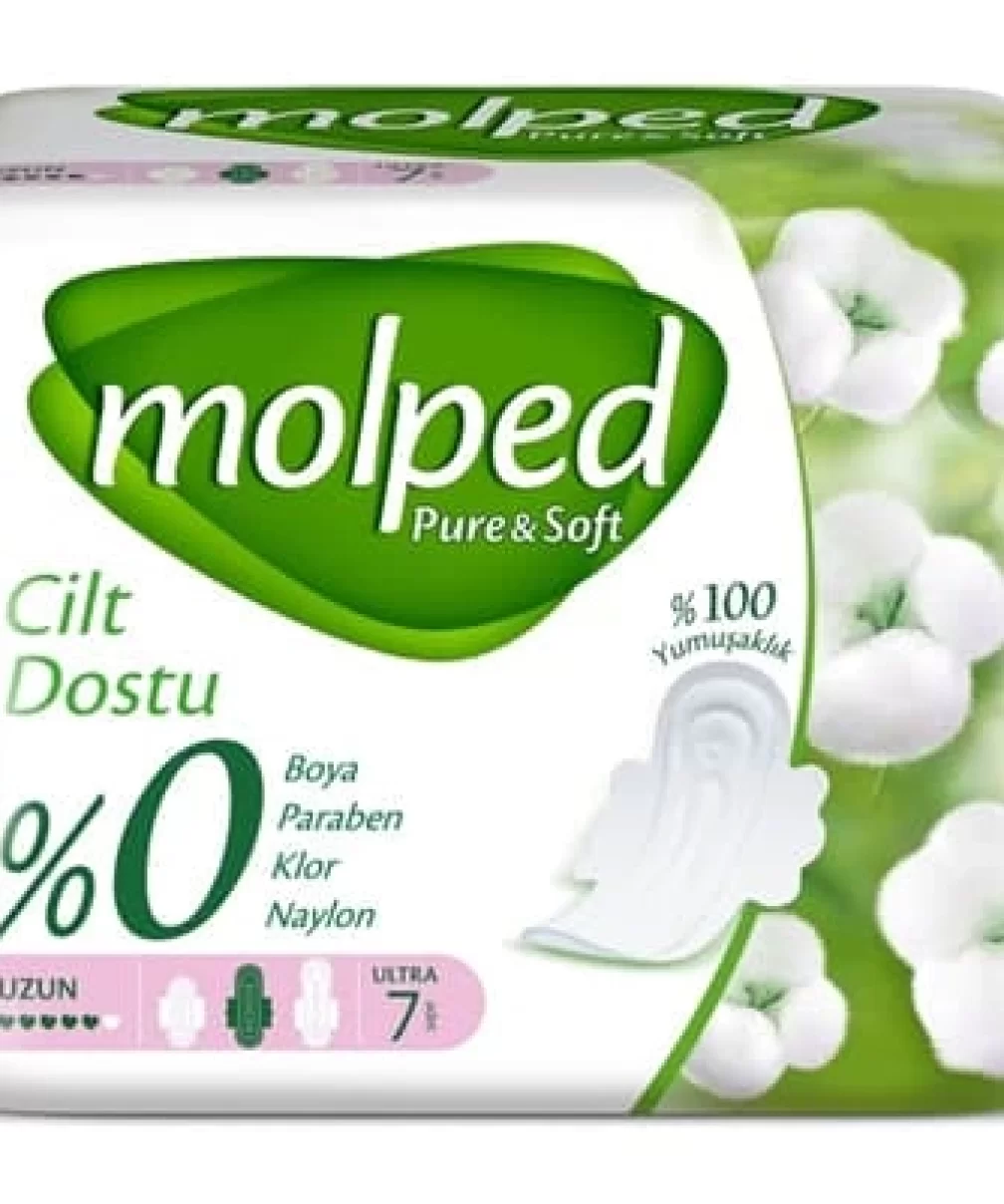 Molped Pure&Soft Uzun Ped 7 Adet