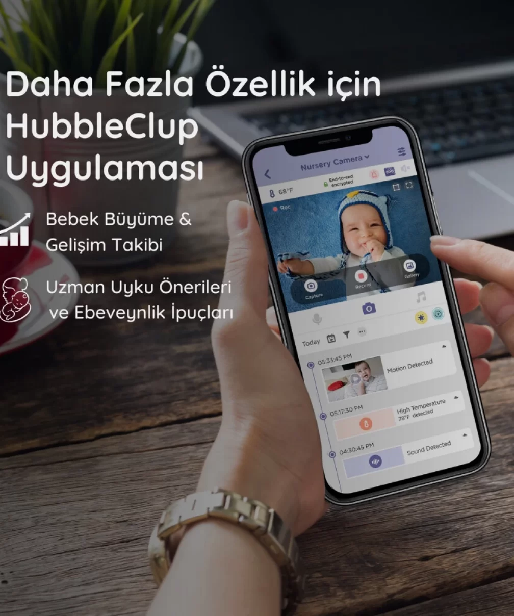 Motorola Hubble HBL12 Nursery Pal Cloud Dijital Bebek Kamerası