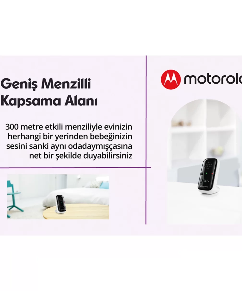 Motorola PIP10 Dect Dijital Bebek Telsizi