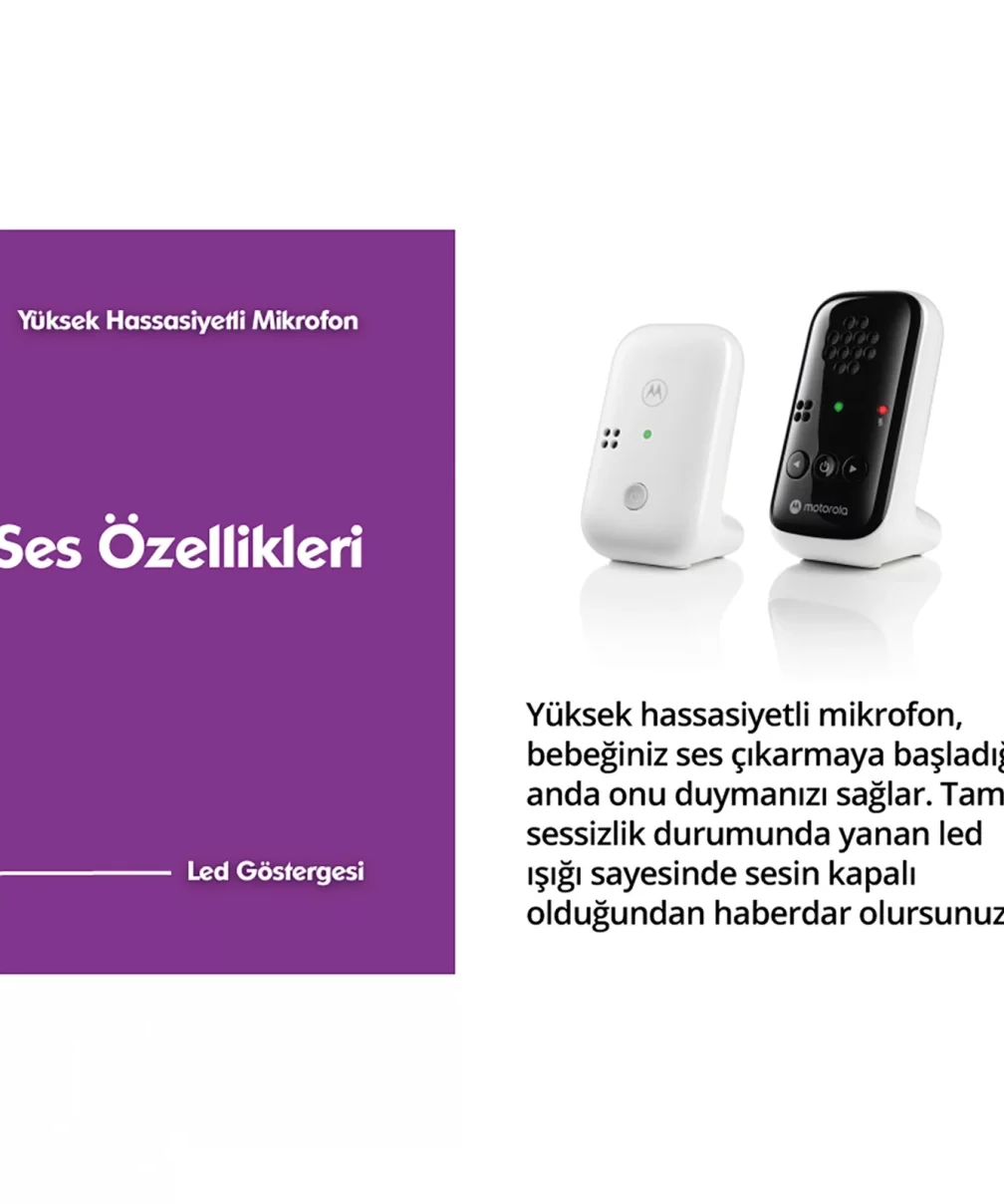 Motorola PIP10 Dect Dijital Bebek Telsizi