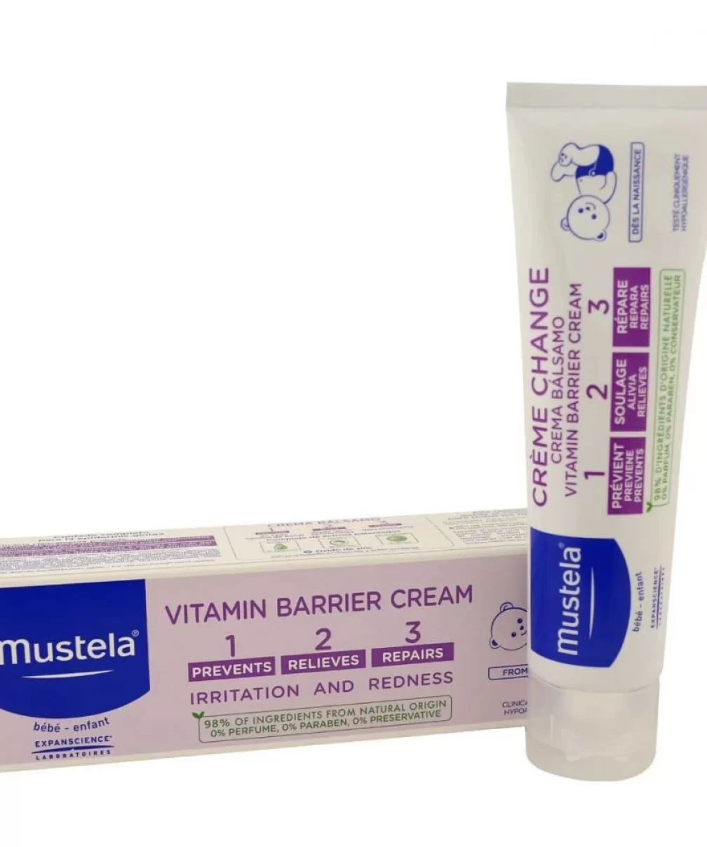 Mustela Baby Vitamin Barrier 1.2.3.Cream Pişik Önleyici Krem 100 ml