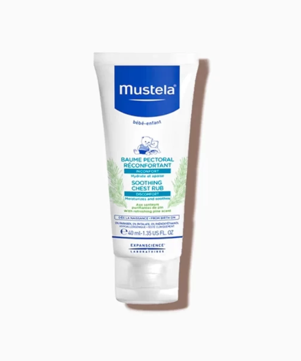 Mustela Soothing Chest Rub (Rahatlatıcı Göğüs Balsamı) 40ml