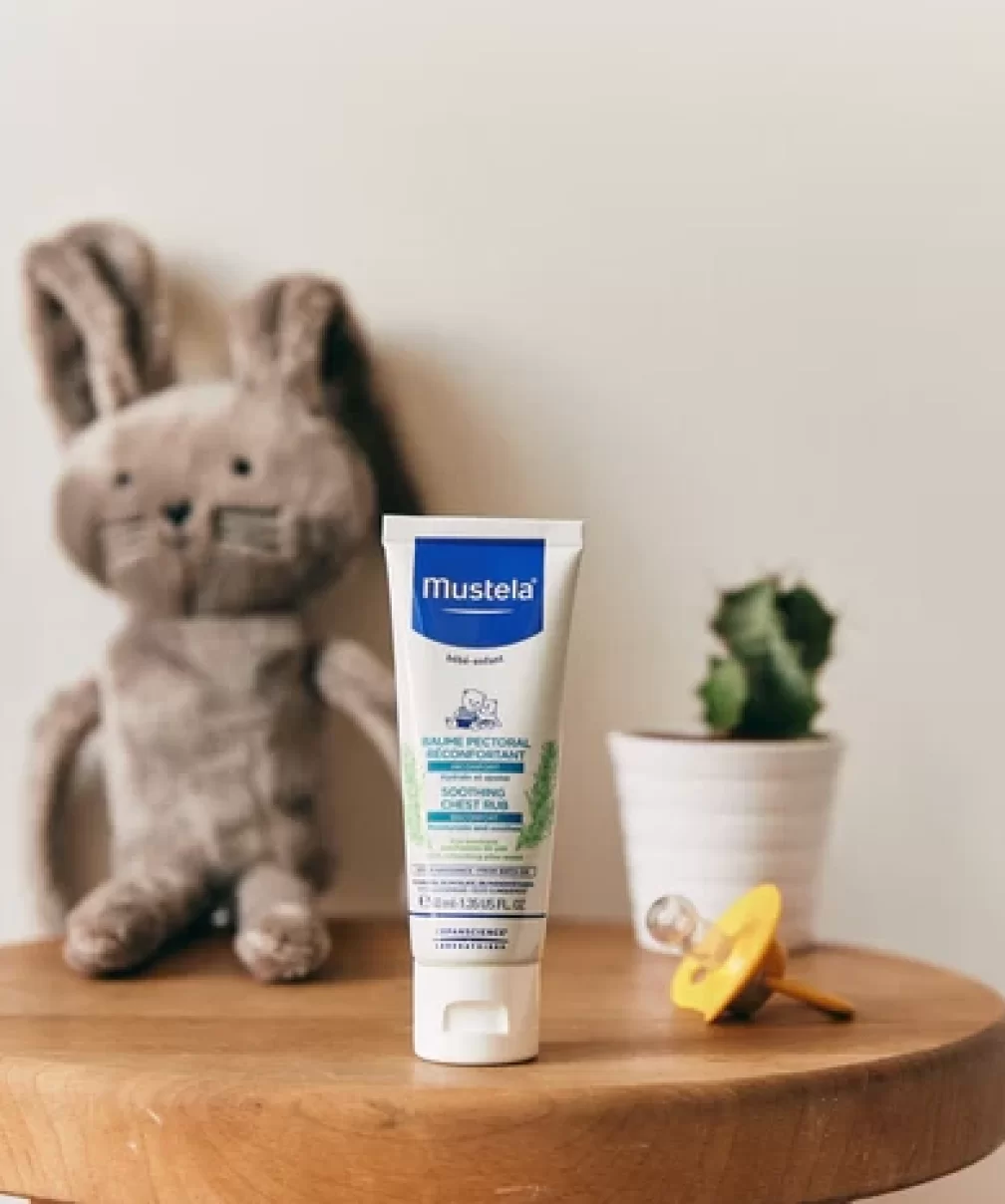 Mustela Soothing Chest Rub (Rahatlatıcı Göğüs Balsamı) 40ml