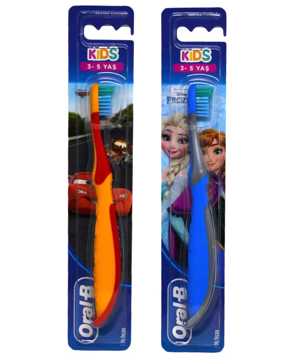 Oral-B Çocuk Diş Fırçası Frozen & Cars 3+ Yaş