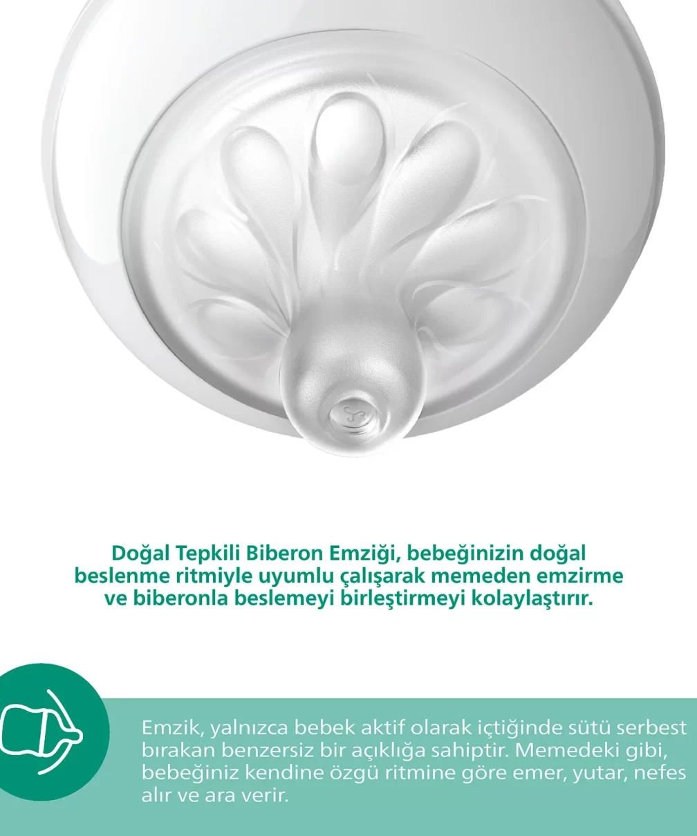 Philips Avent Doğal Tepkili Natural Response Cam Biberon 240 ml 1+ Ay