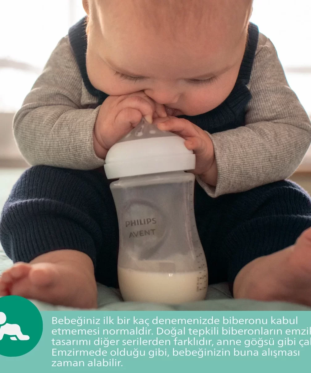 Philips Avent Doğal Tepkili Natural Response Cam Biberon 240 ml 1+ Ay