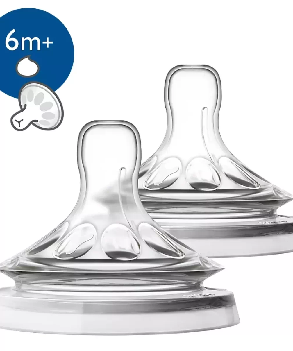 Philips Avent Natural Biberon Emziği Y Kesik 6 Ay+ 2li SCF046/27