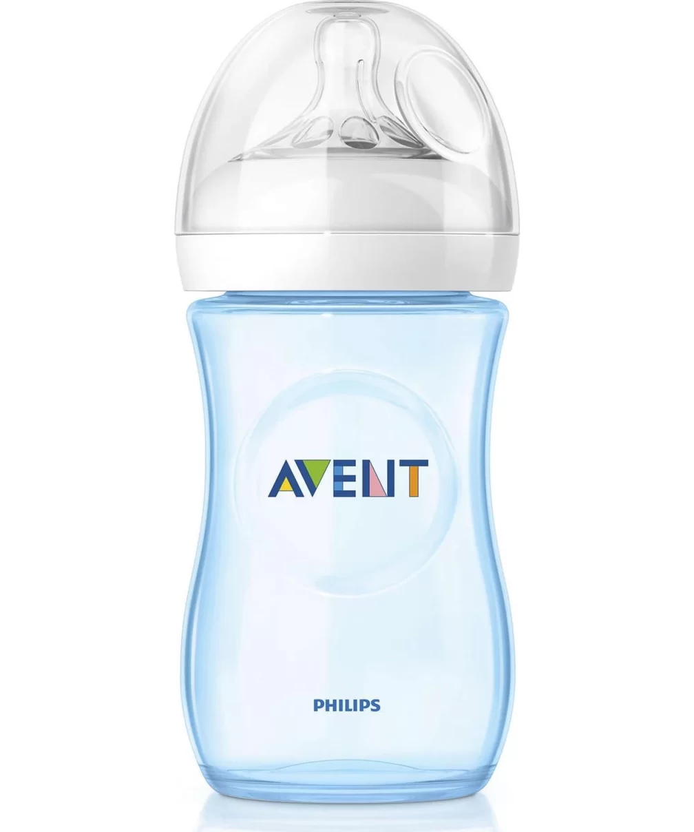 Philips Avent Natural PP Biberon 260ml Mavi