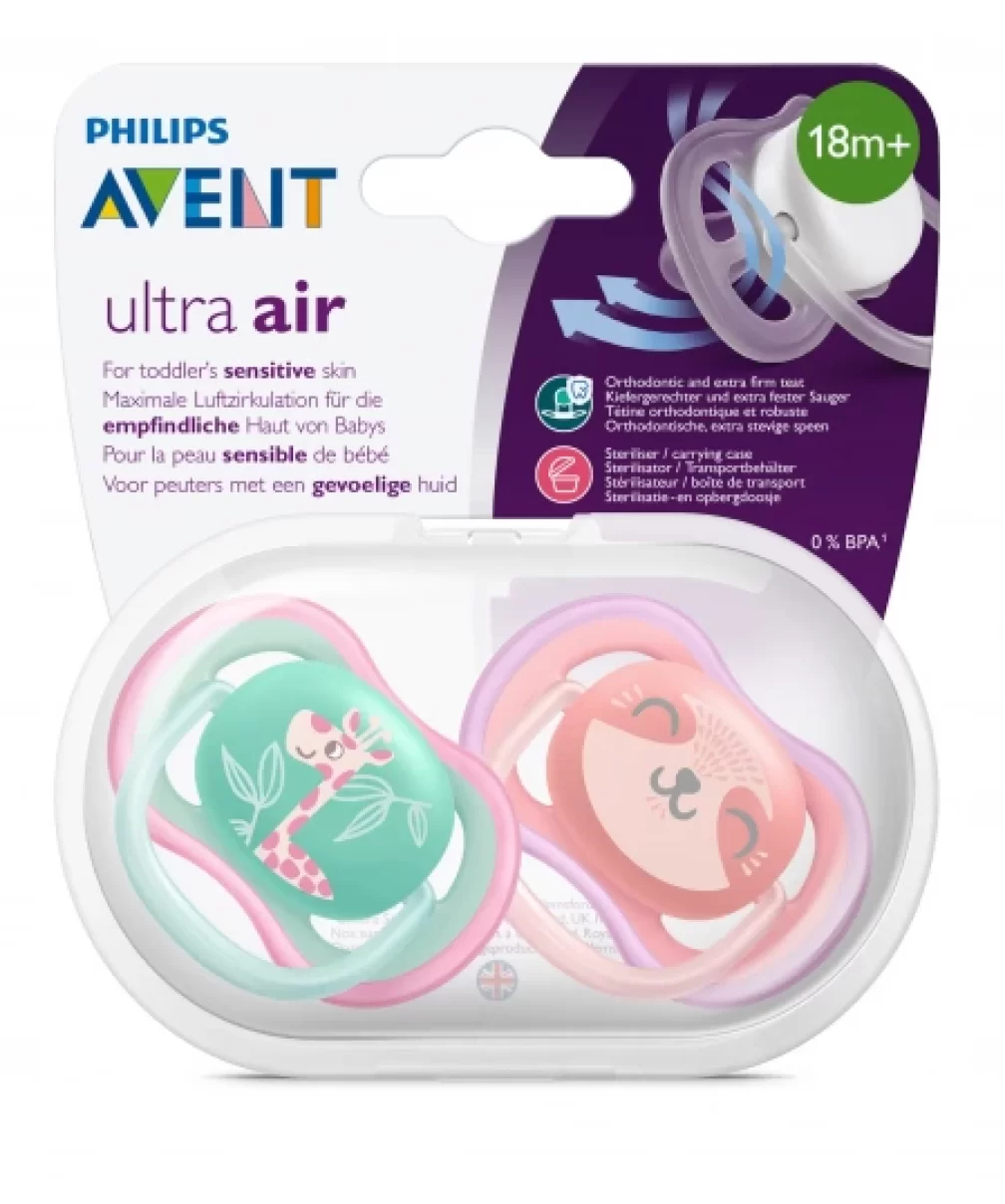 Philips Avent Ultra Air Emzik 18+ Ay Kız