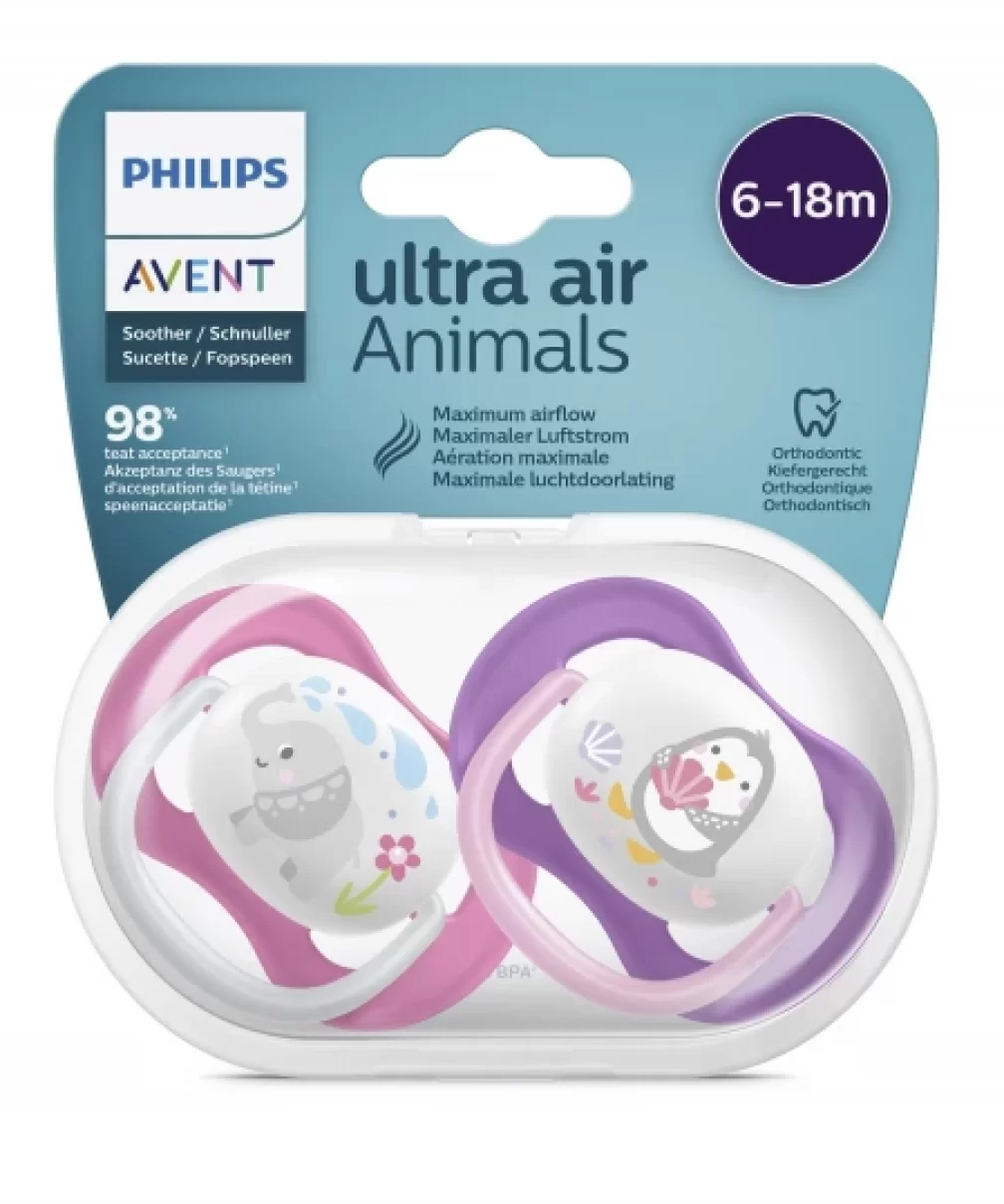 Philips Avent Ultra Air Emzik 6-18 Ay Kız