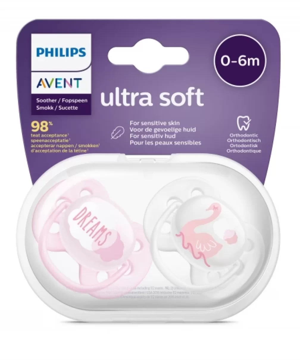 Philips Avent Ultra Soft Emzik 0-6 Ay Kız