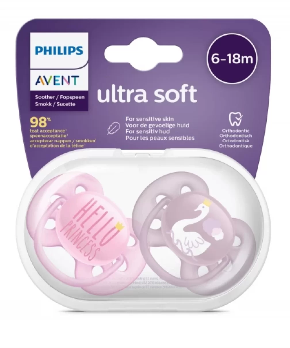 Philips Avent Ultra Soft Emzik 6-18 Ay Kız