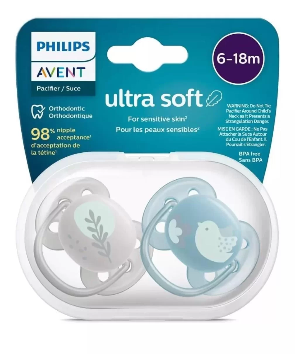 Philips Avent Ultra Yumuşak Emzik 6-18 Ay Erkek