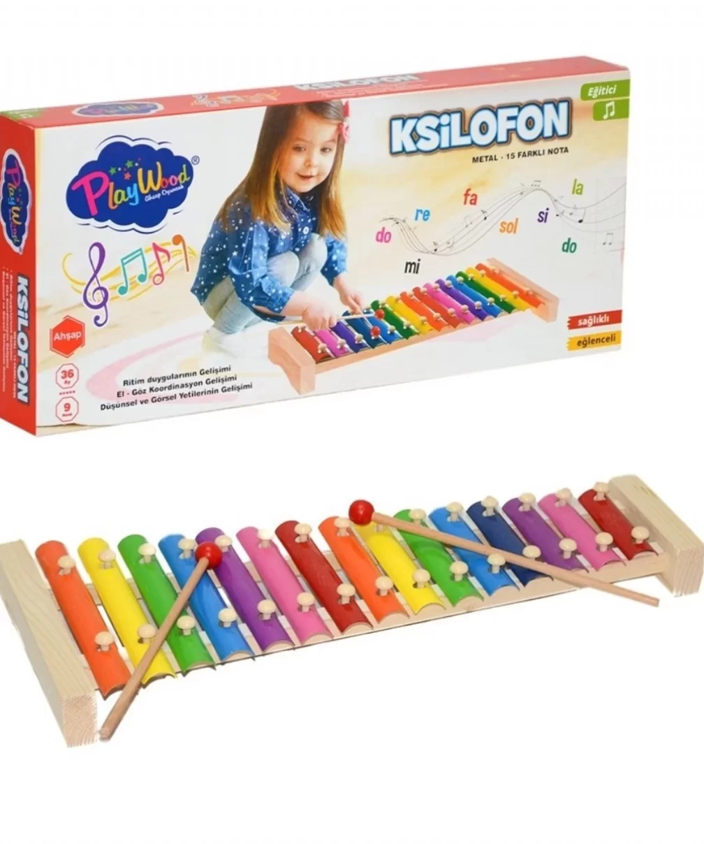 PlayWood Ahşap 15 Notalı Ksilofon 376