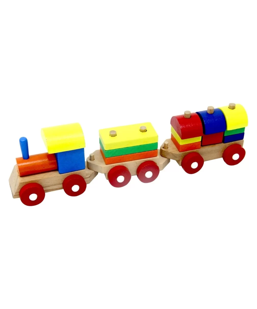 PlayWood Eğitici Ahşap Bloklu Bultak Tren 351