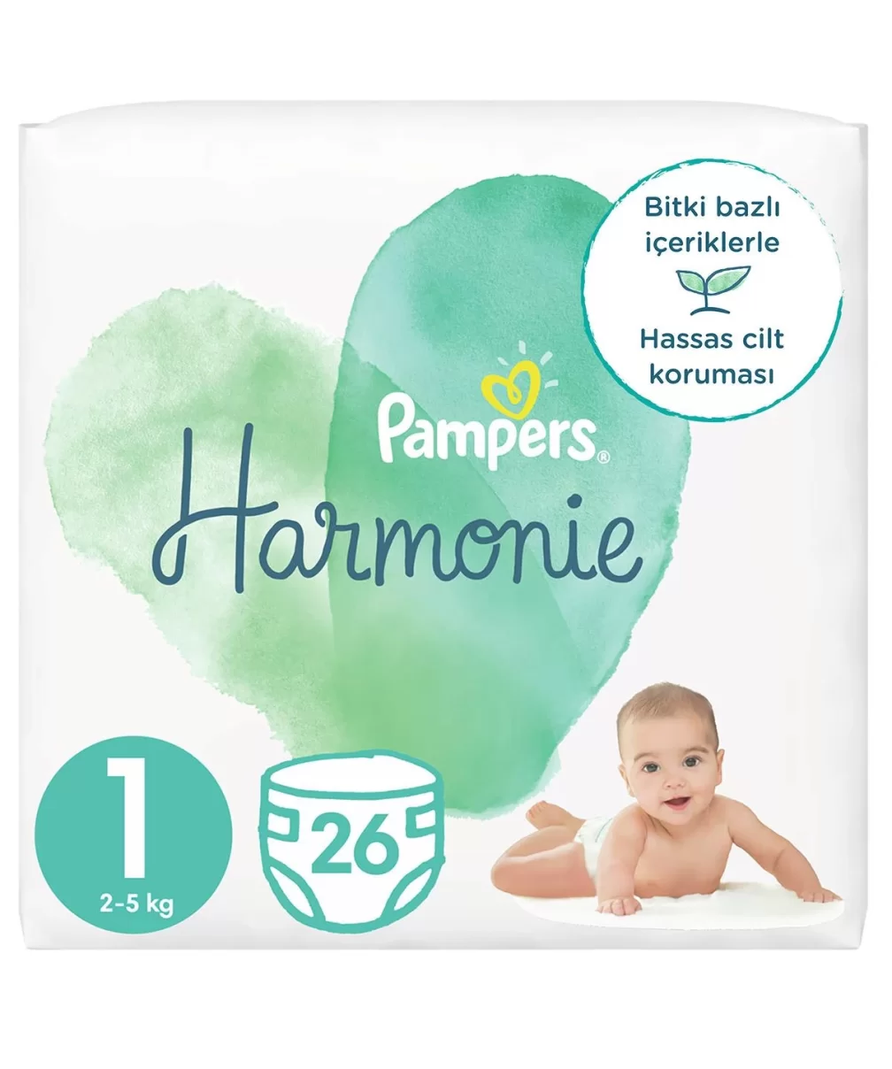 Prima Harmonie Bebek Bezi 1 Beden 26 Adet