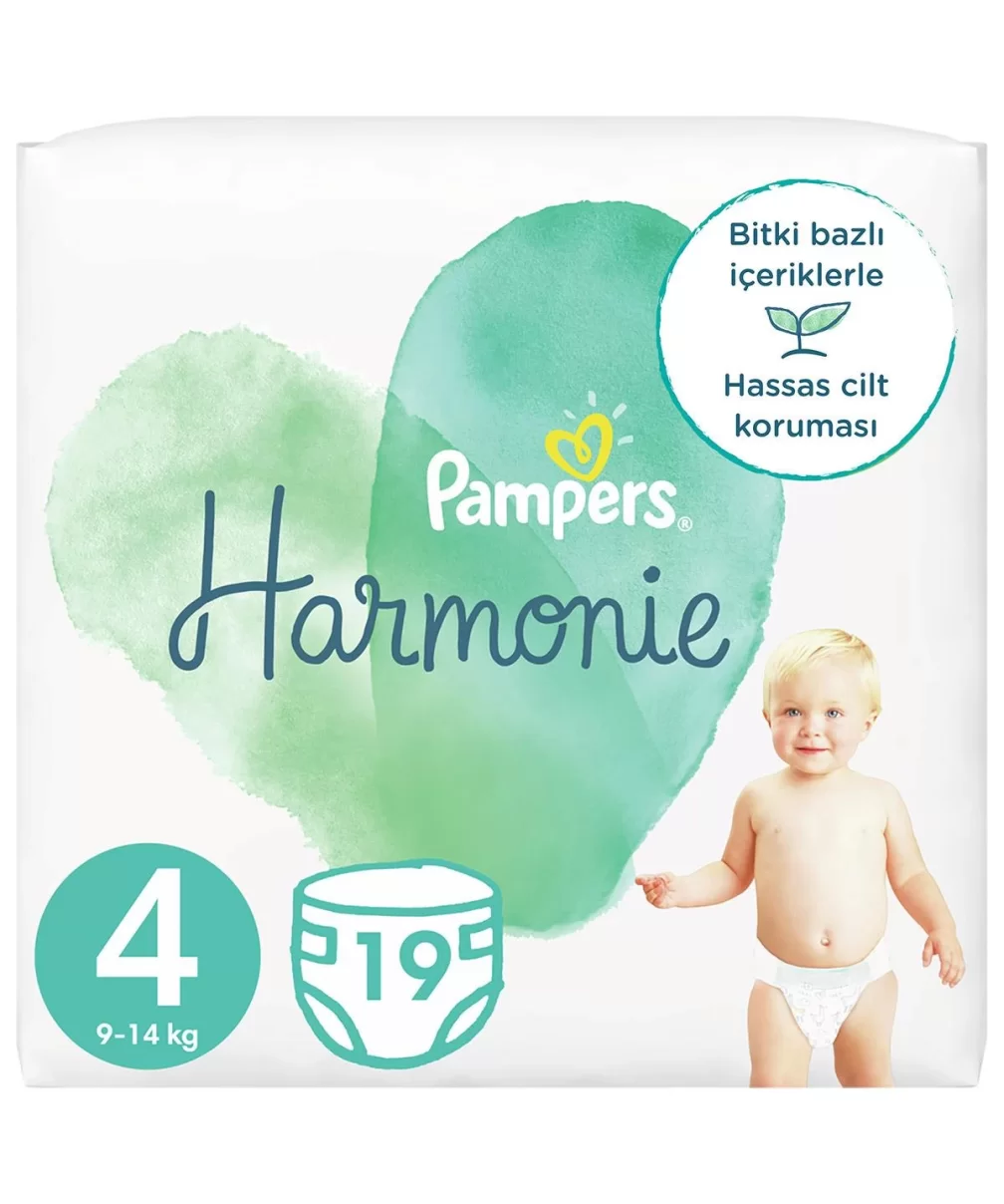 Prima Harmonie Bebek Bezi 4 Beden 19 Adet