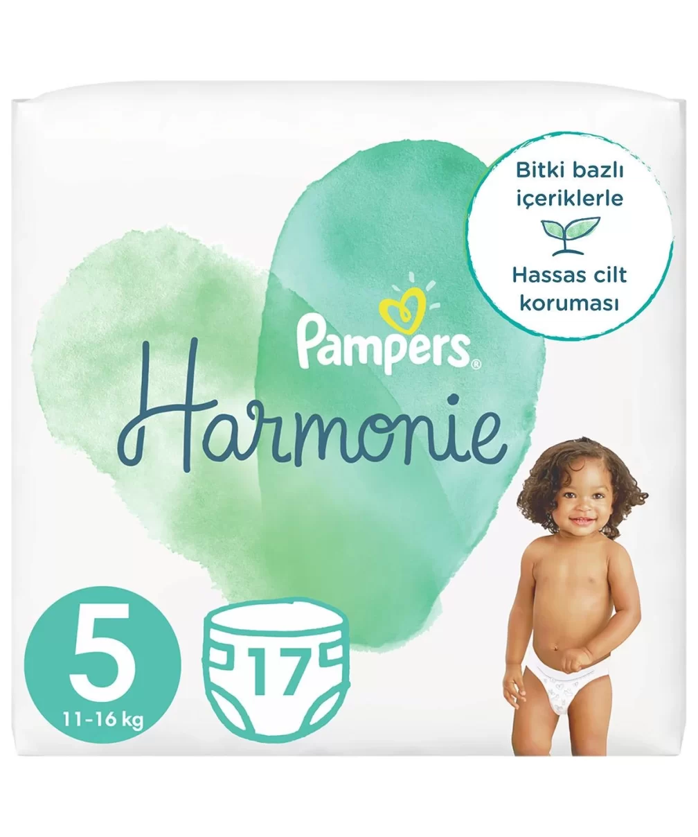 Prima Harmonie Bebek Bezi 5 Beden 17 Adet