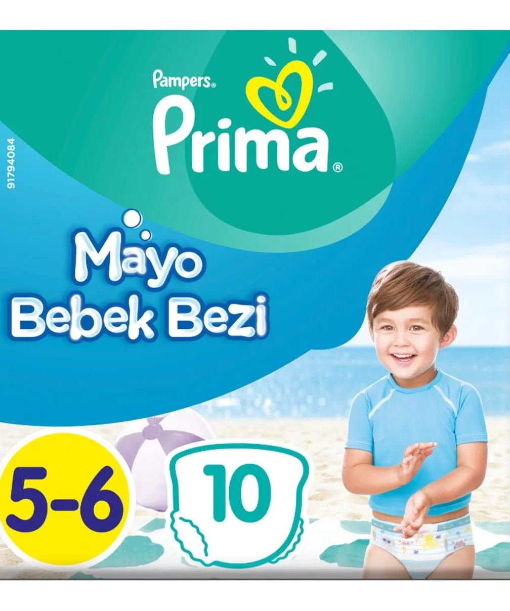 Prima Mayo Bebek Bezi 5-6 Beden 10 Adet