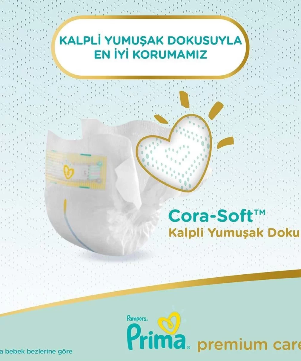 Prima Premium Care Bebek Bezi Ekonomik Paket 6 Beden 35 Adet