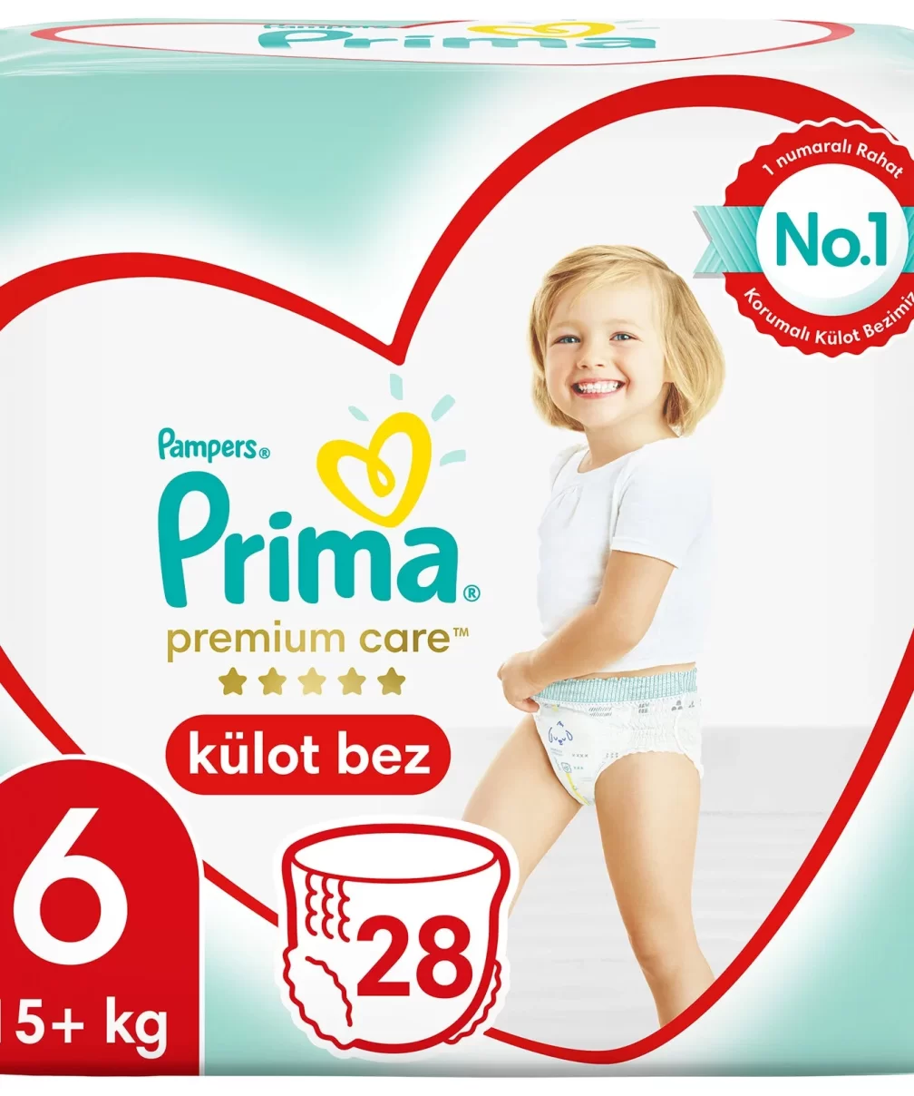 Prima Premium Care Külot Bebek Bezi 6 Beden 28 Adet