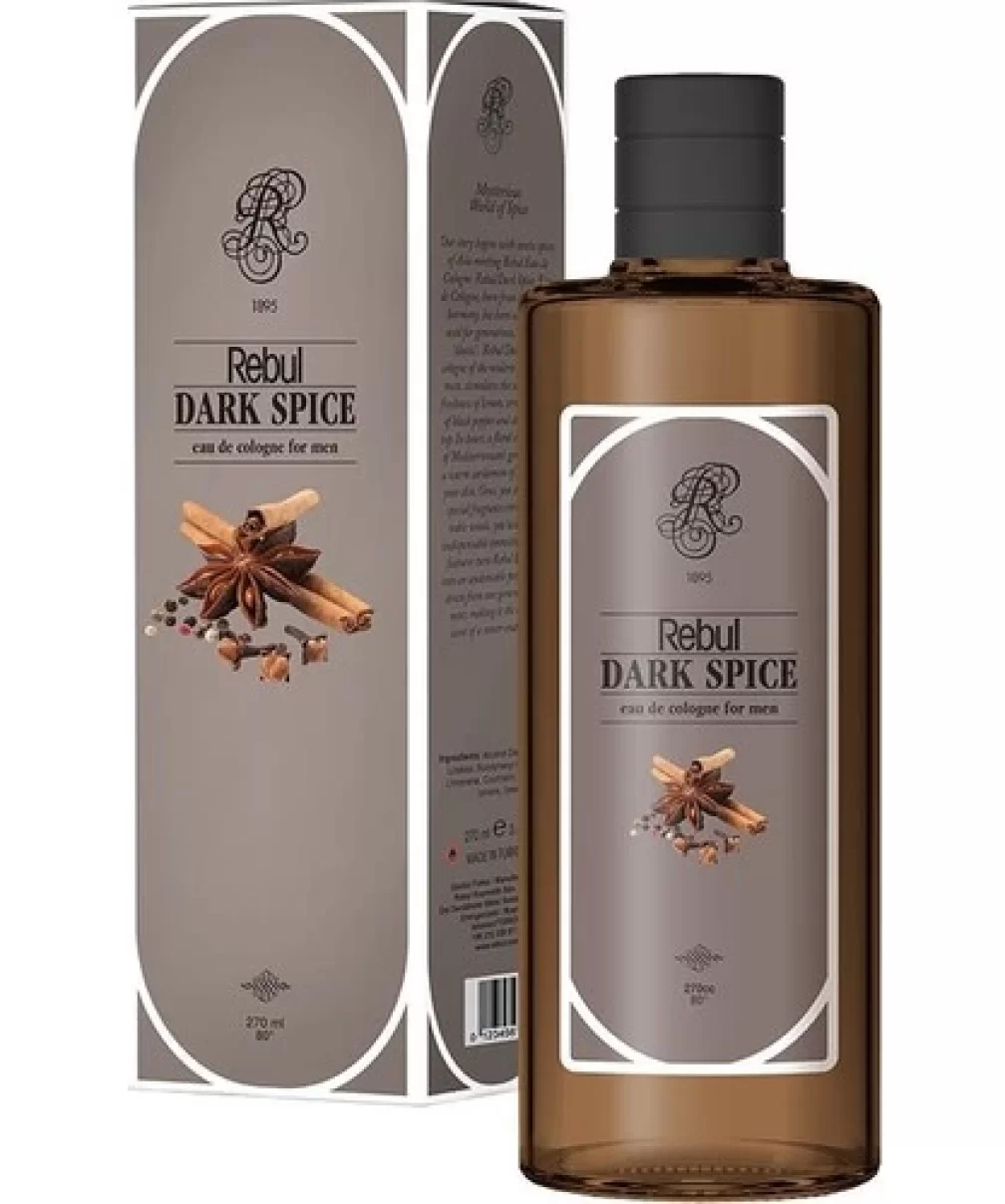 Rebul Kolonya Cam Şişe 250 Cc Dark Spice